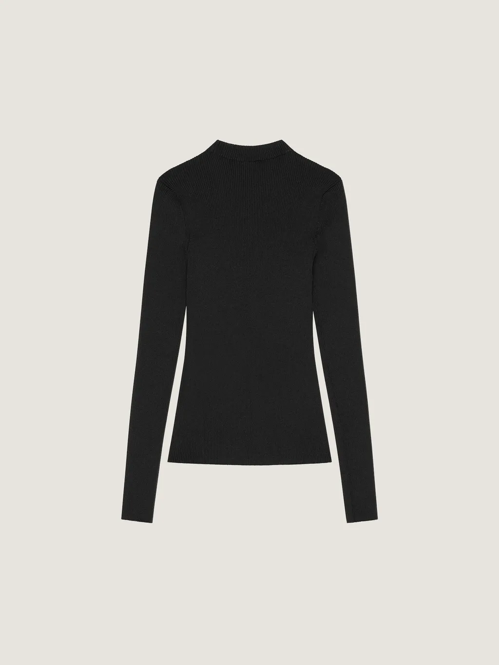 Top In Fine Rib With Givenchy Signature