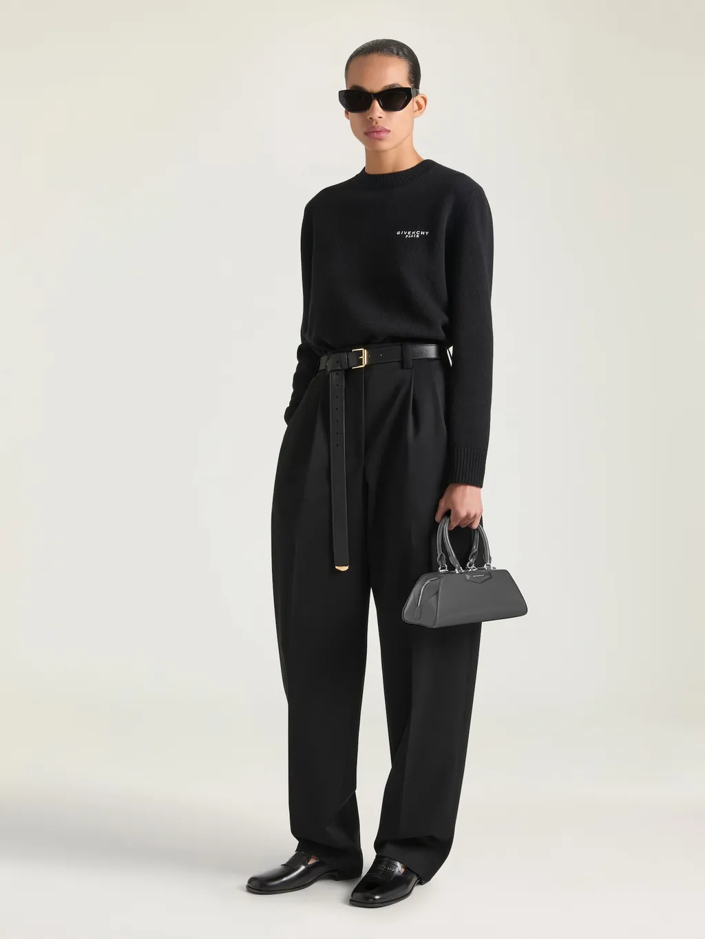 Mini Antigona East-West Bag In Box Leather