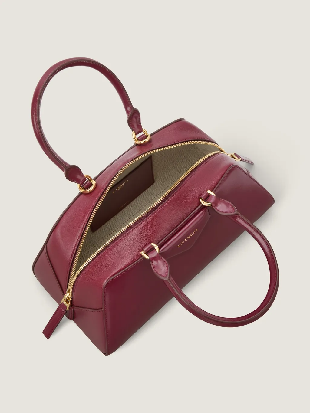 Small Antigona East-West Bag In Box Leather