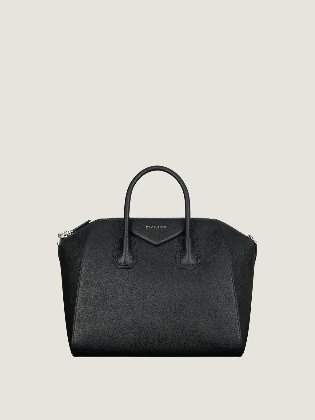 Medium Antigona Bag In Grained Leather