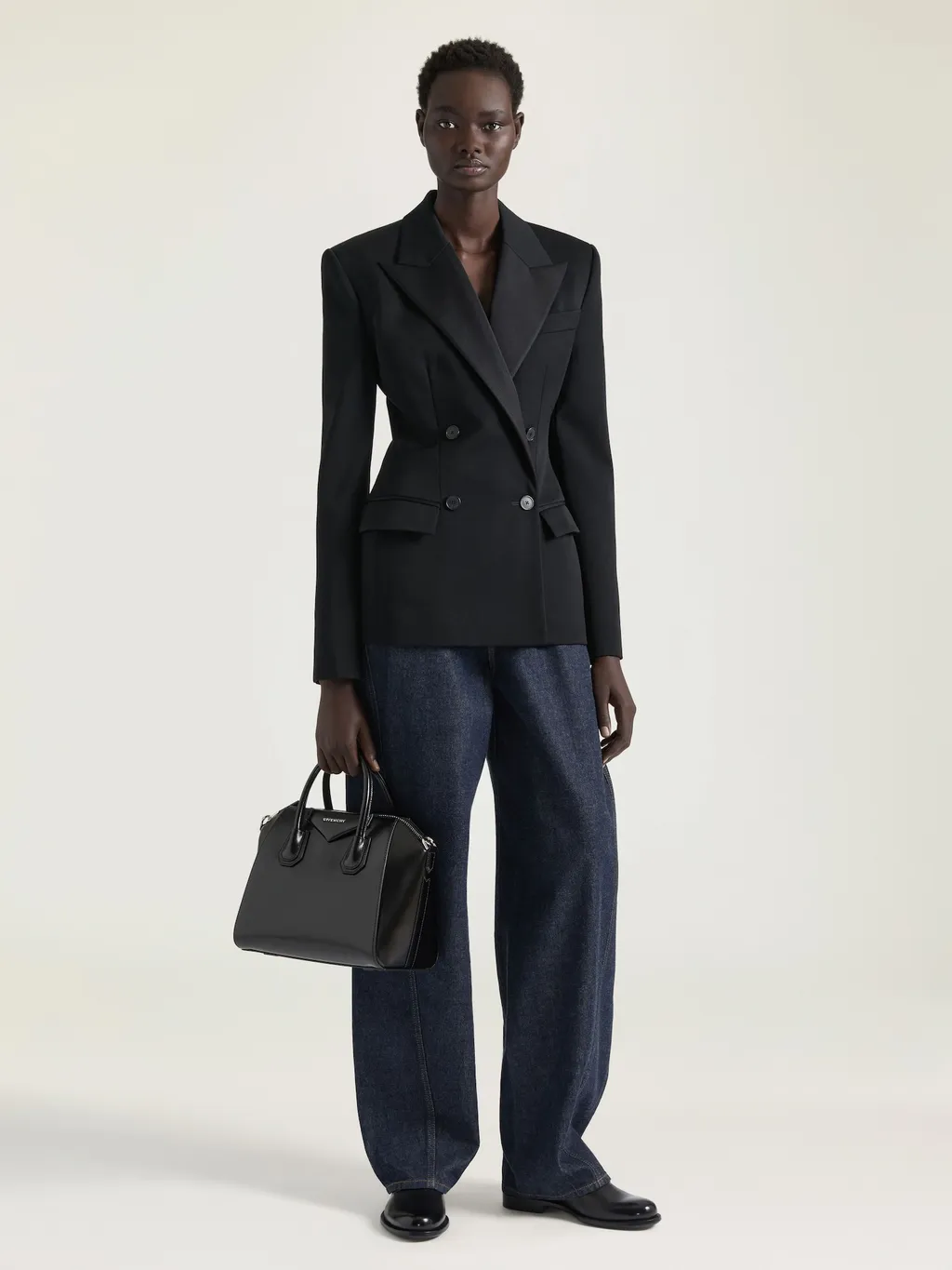 Small Antigona Bag In Box Leather