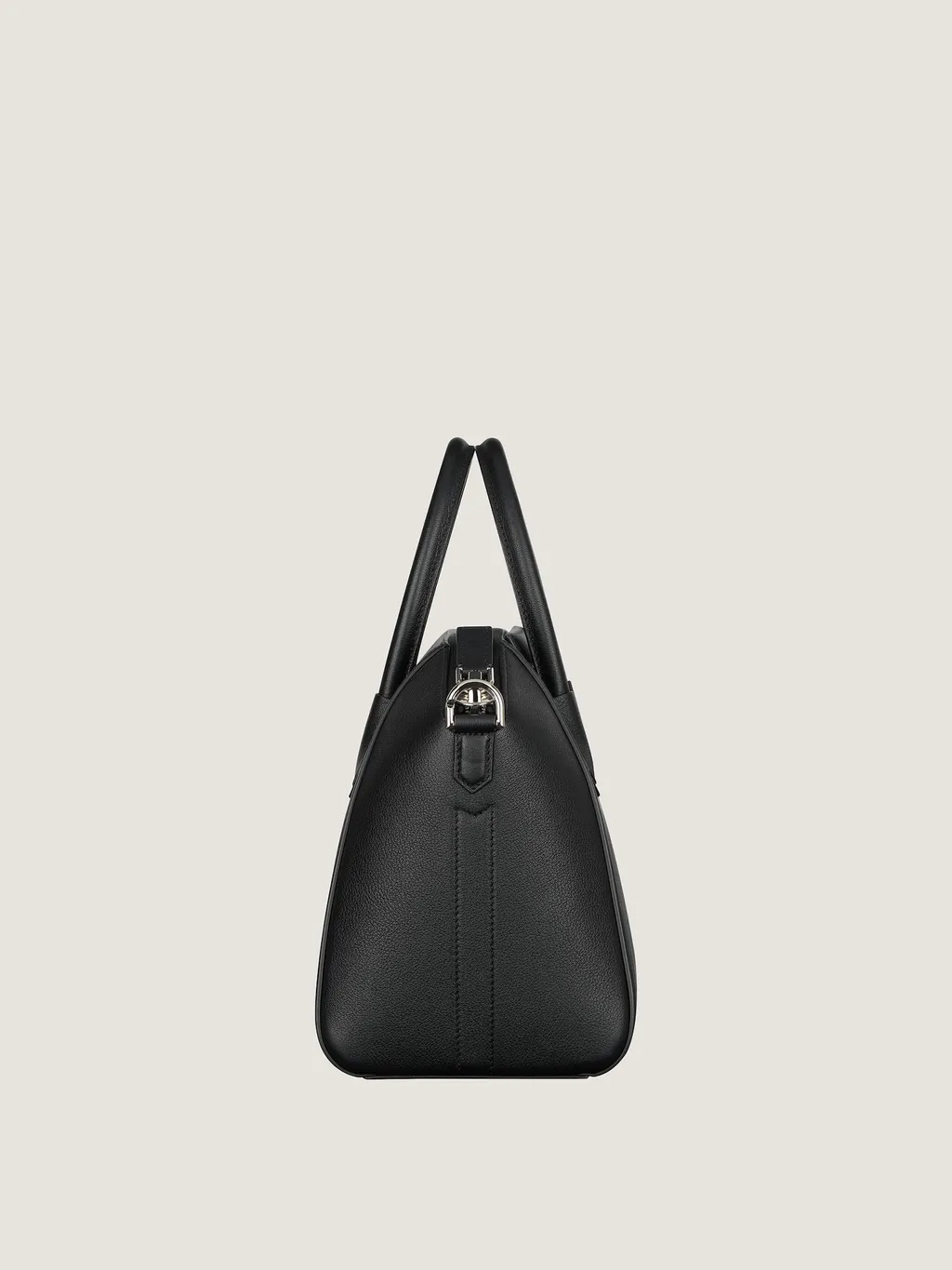 Small Antigona Bag In Grained Leather