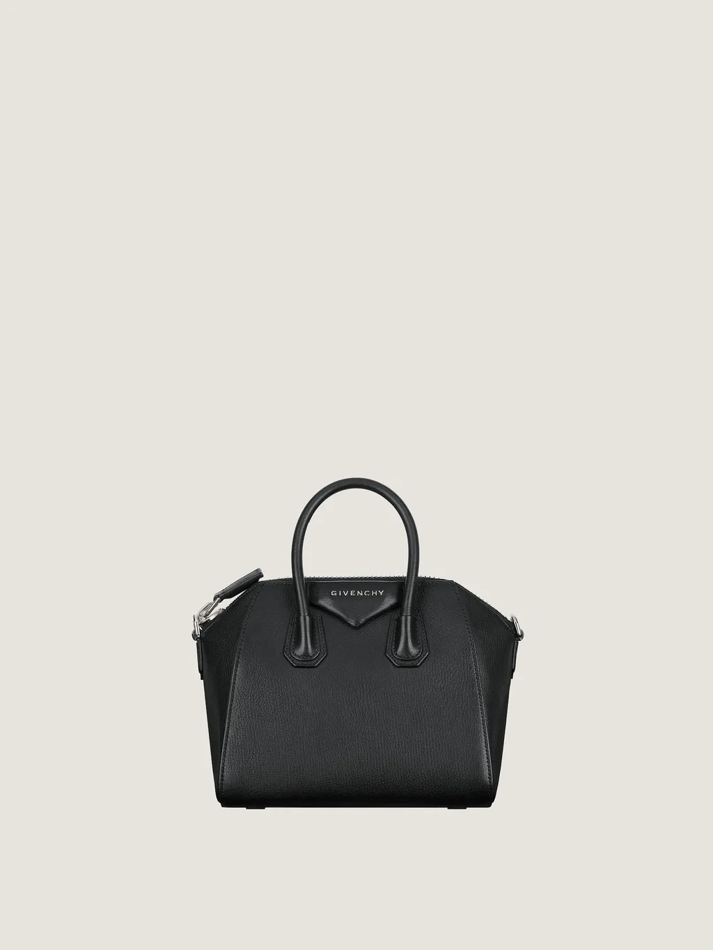 Mini Antigona Bag In Grained Leather