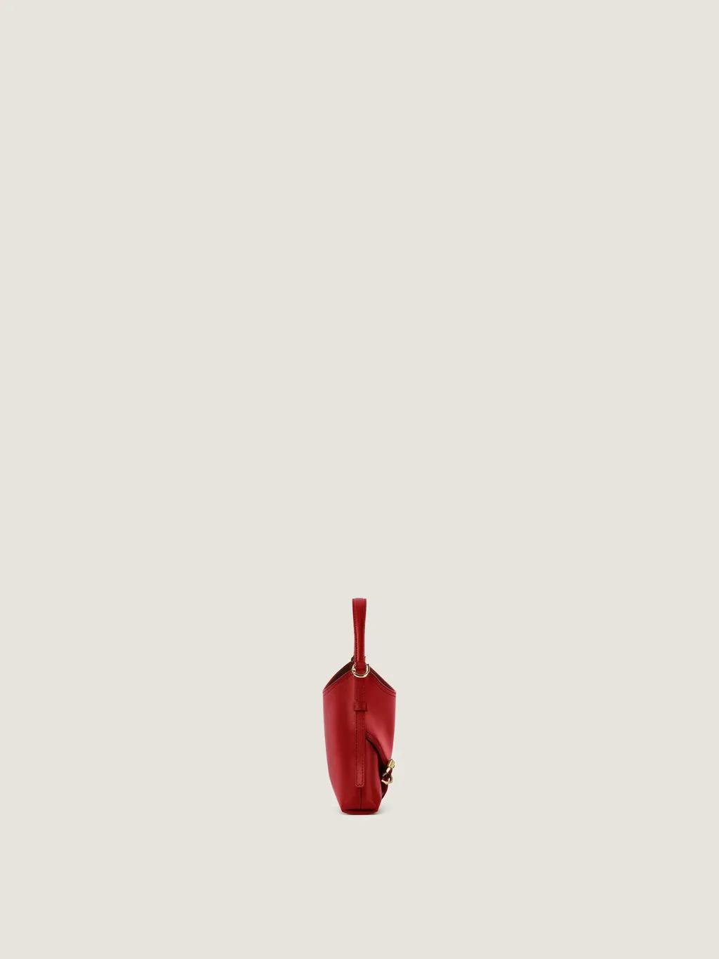 Nano Voyou Bag In Shiny Leather