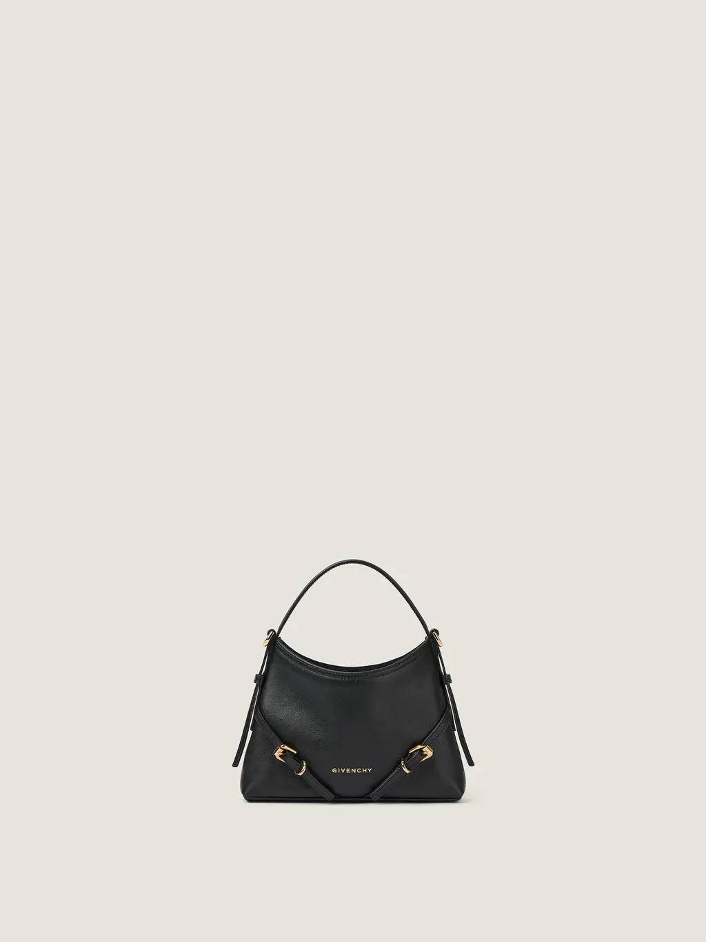 Nano Voyou Bag In Shiny Leather