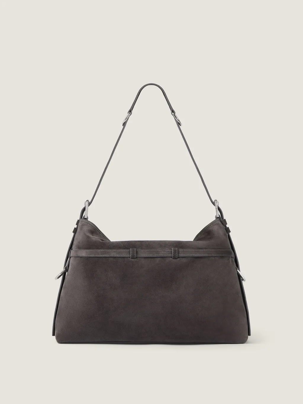 Medium Voyou Bag Suede