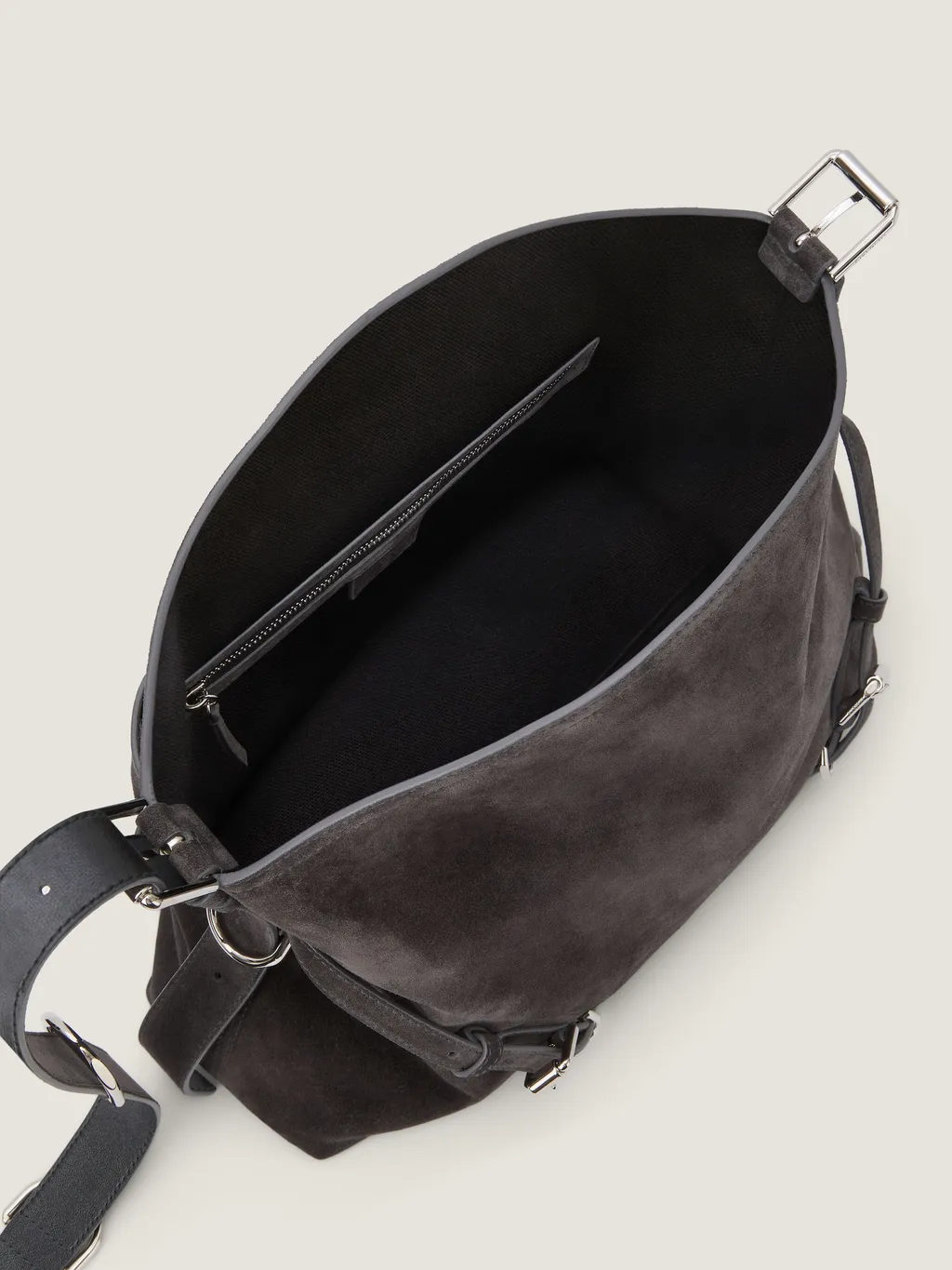 Medium Voyou Bag Suede