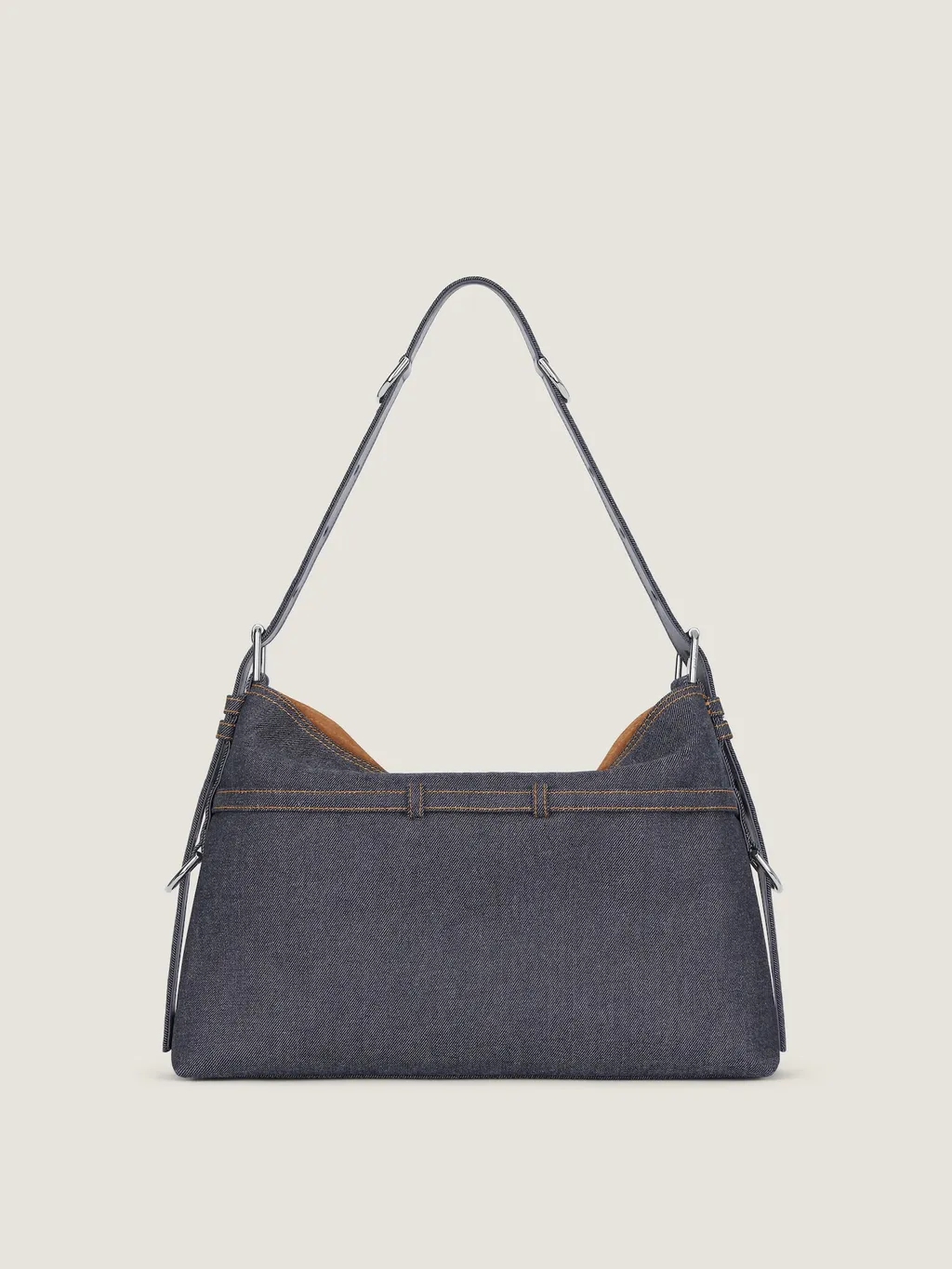 Medium Voyou Bag In Denim