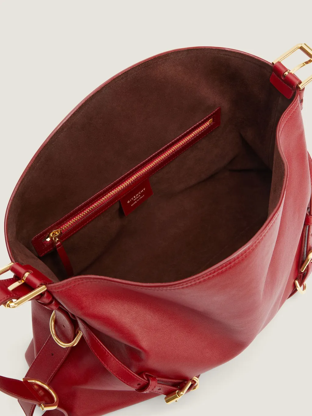 Medium Voyou Bag Shiny Leather