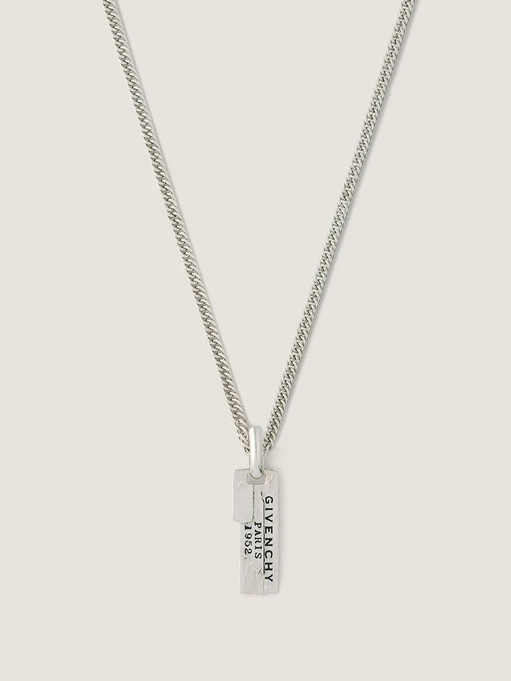 Givenchy Tape Necklace In Metal And Enamel