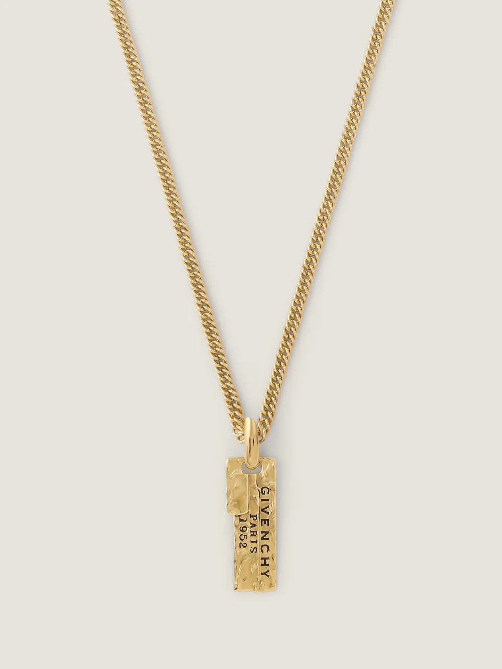 Givenchy Tape Necklace In Metal And Enamel