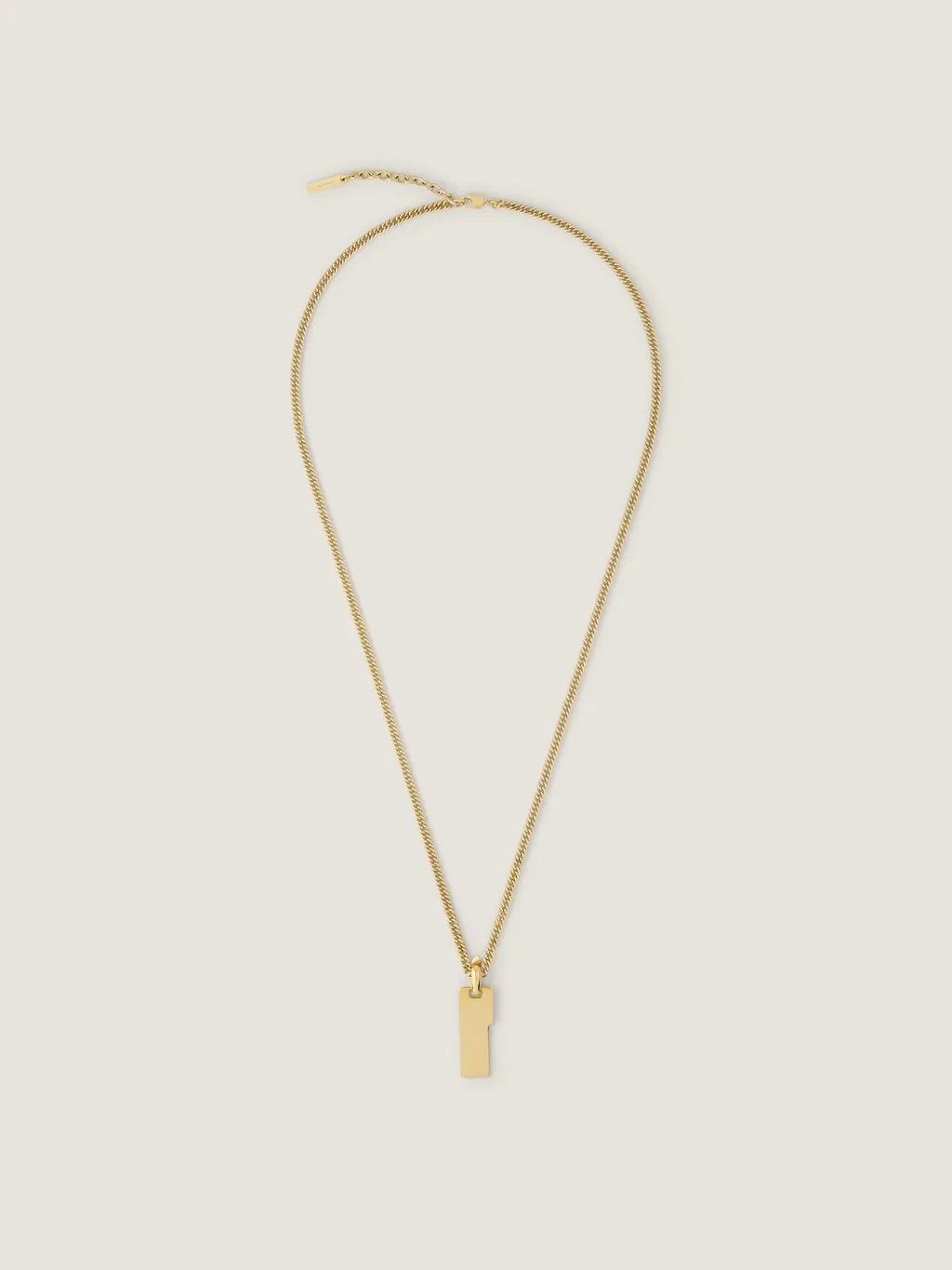 Givenchy Tape Necklace In Metal And Enamel
