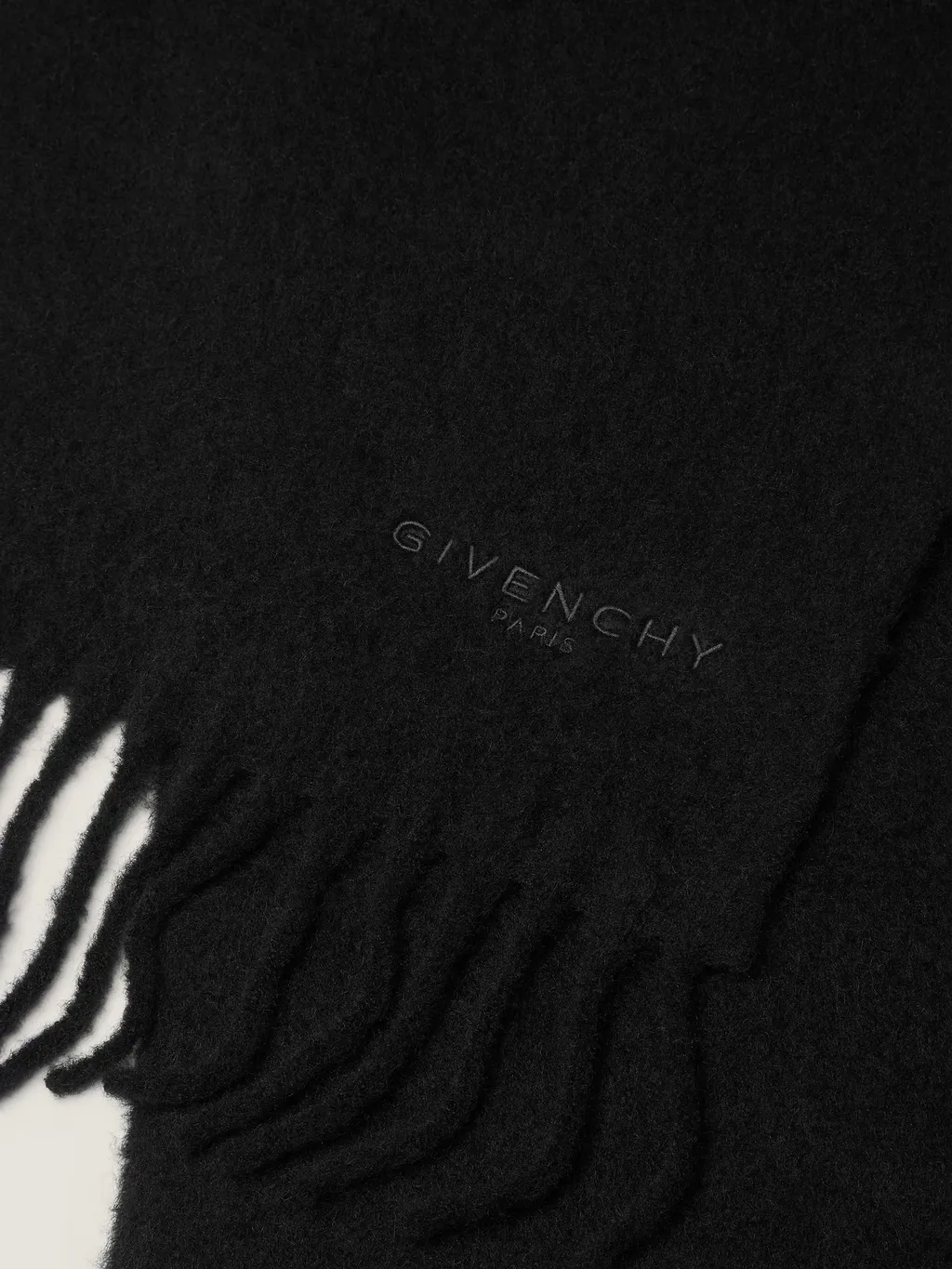 Givenchy Paris Large Scarf In Alpaca Wool