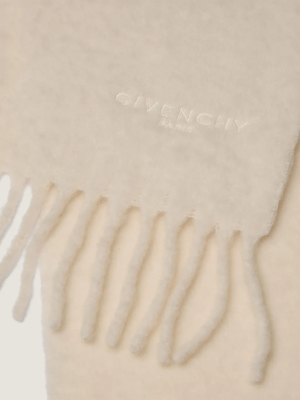 Givenchy Paris Large Scarf In Alpaca Wool