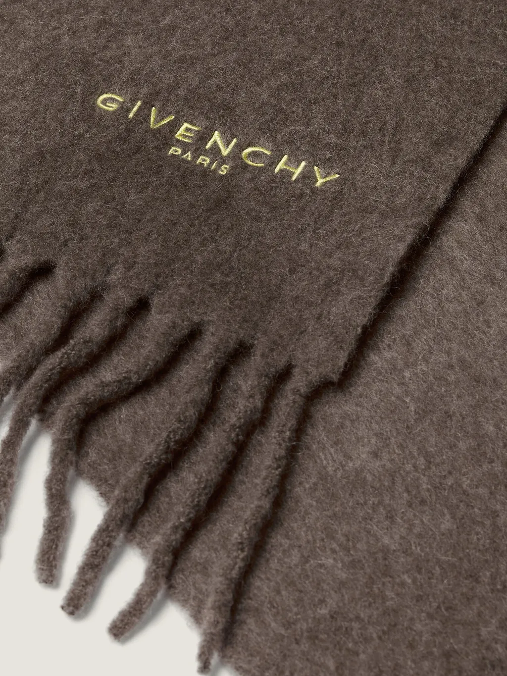 Givenchy Paris Large Scarf In Alpaca Wool