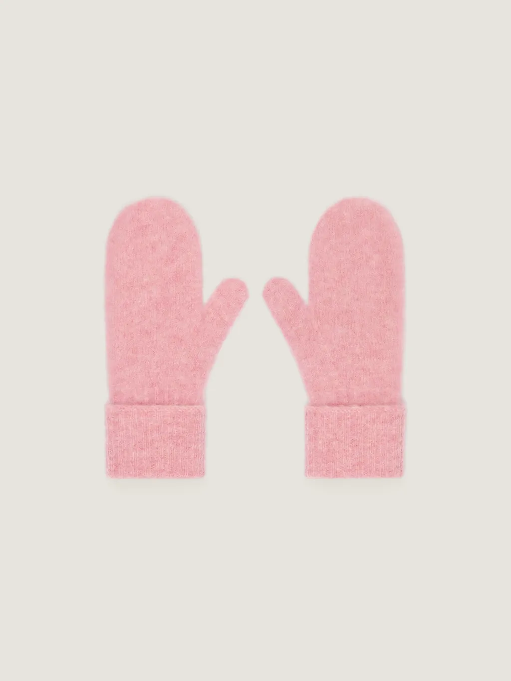 Givenchy Paris Mittens In Alpaca Wool
