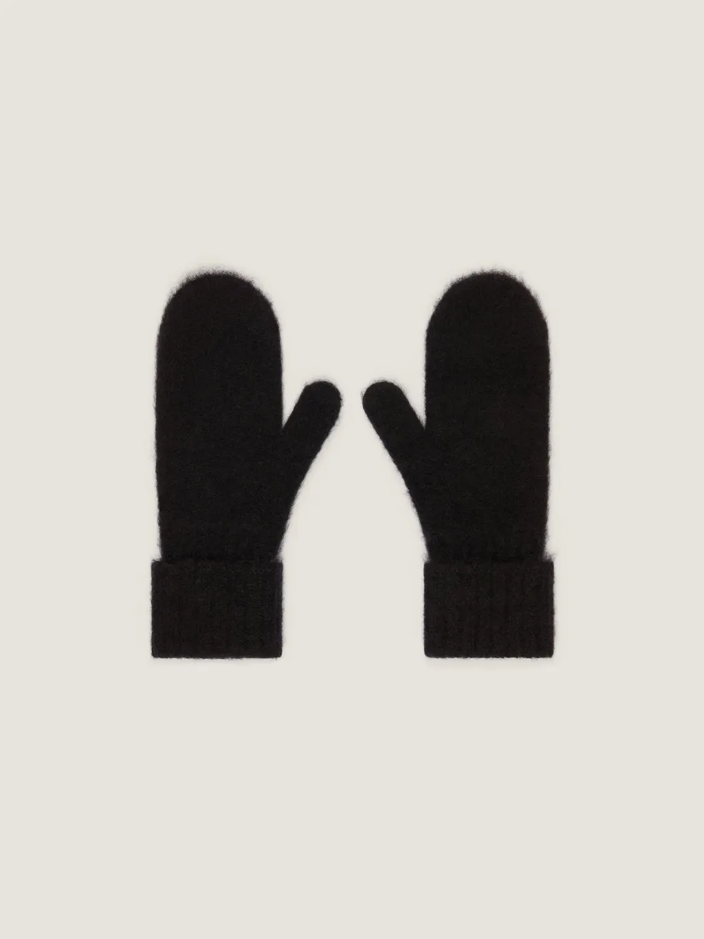 Givenchy Paris Mittens In Alpaca Wool