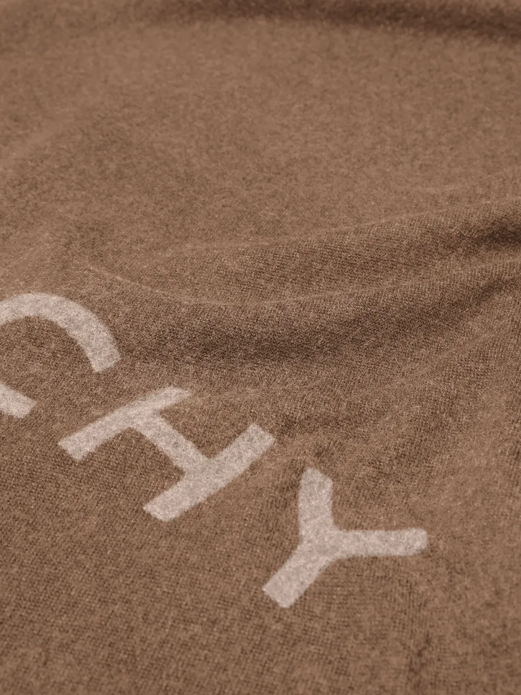 Givenchy Paris Scarf In Wool And Cashmere