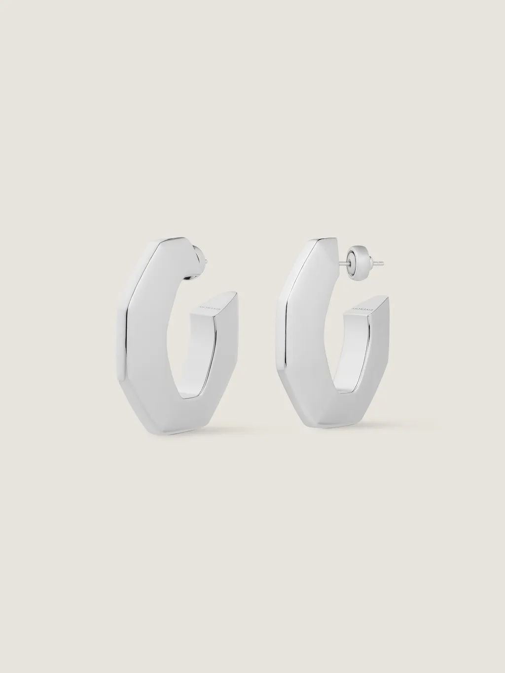Chain Earrings In Metal