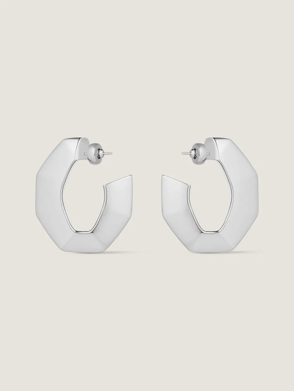 Chain Earrings In Metal
