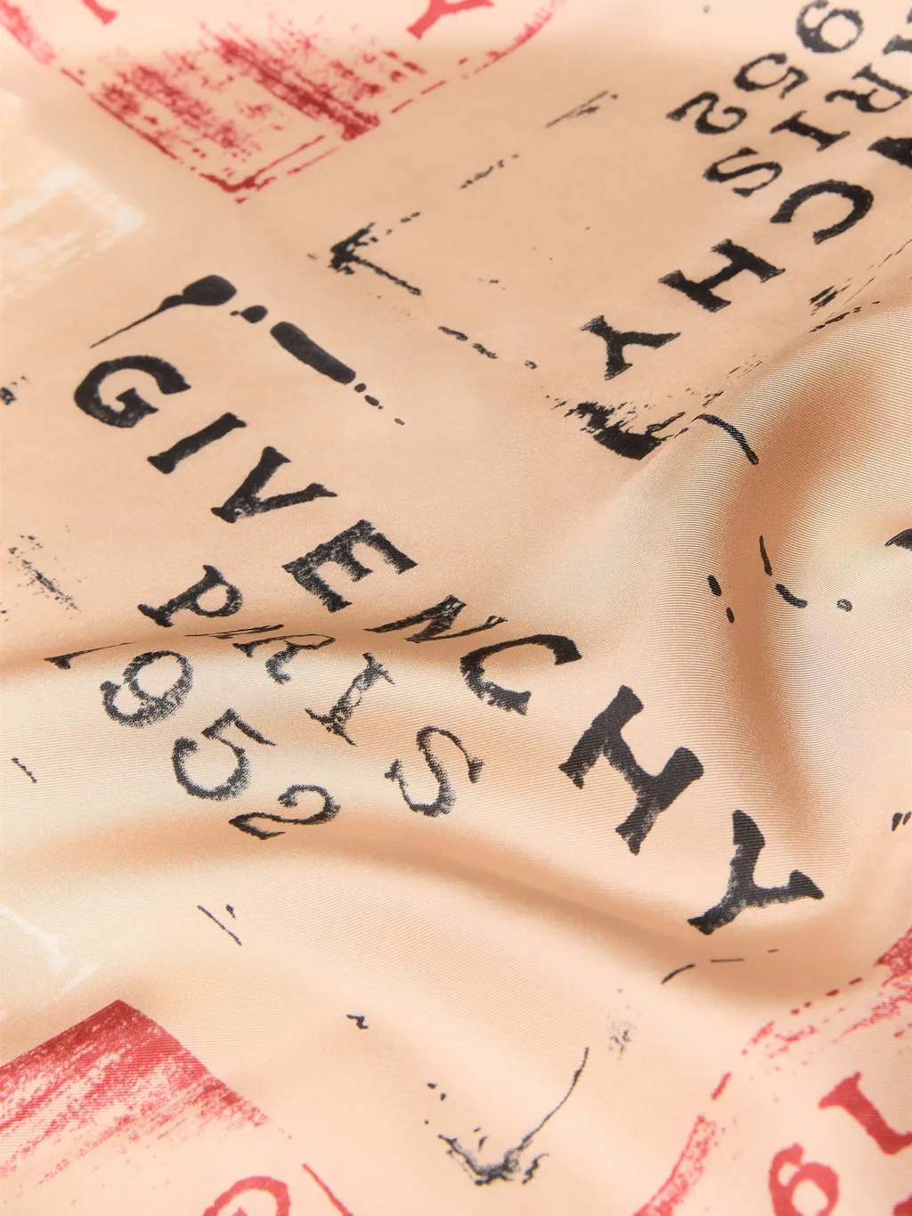 Givenchy Stamp Shawl In Silk
