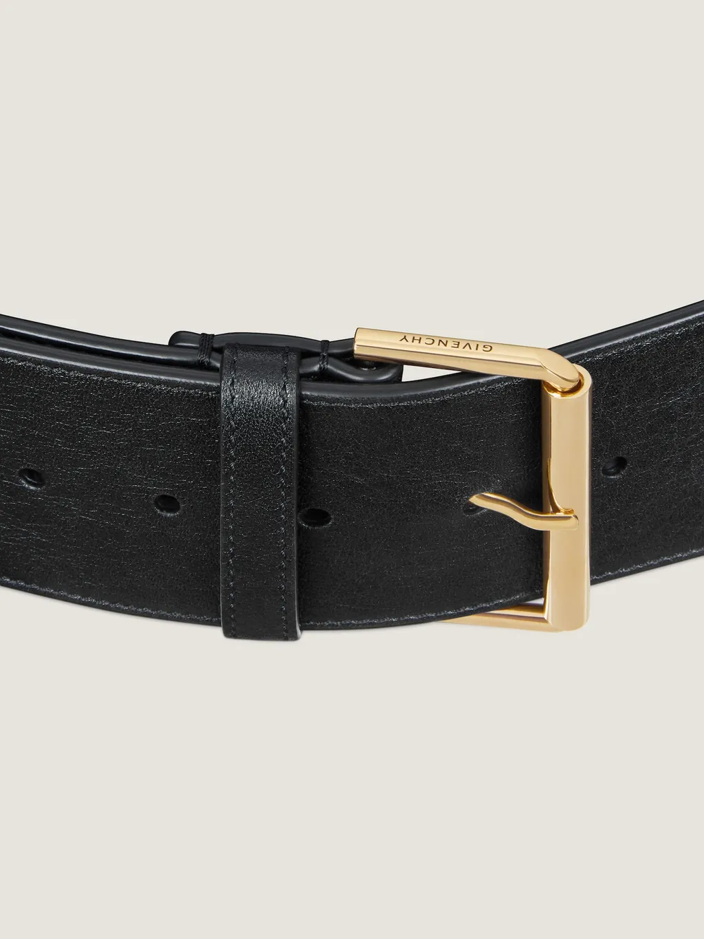 Voyou Large Belt In Shiny Leather