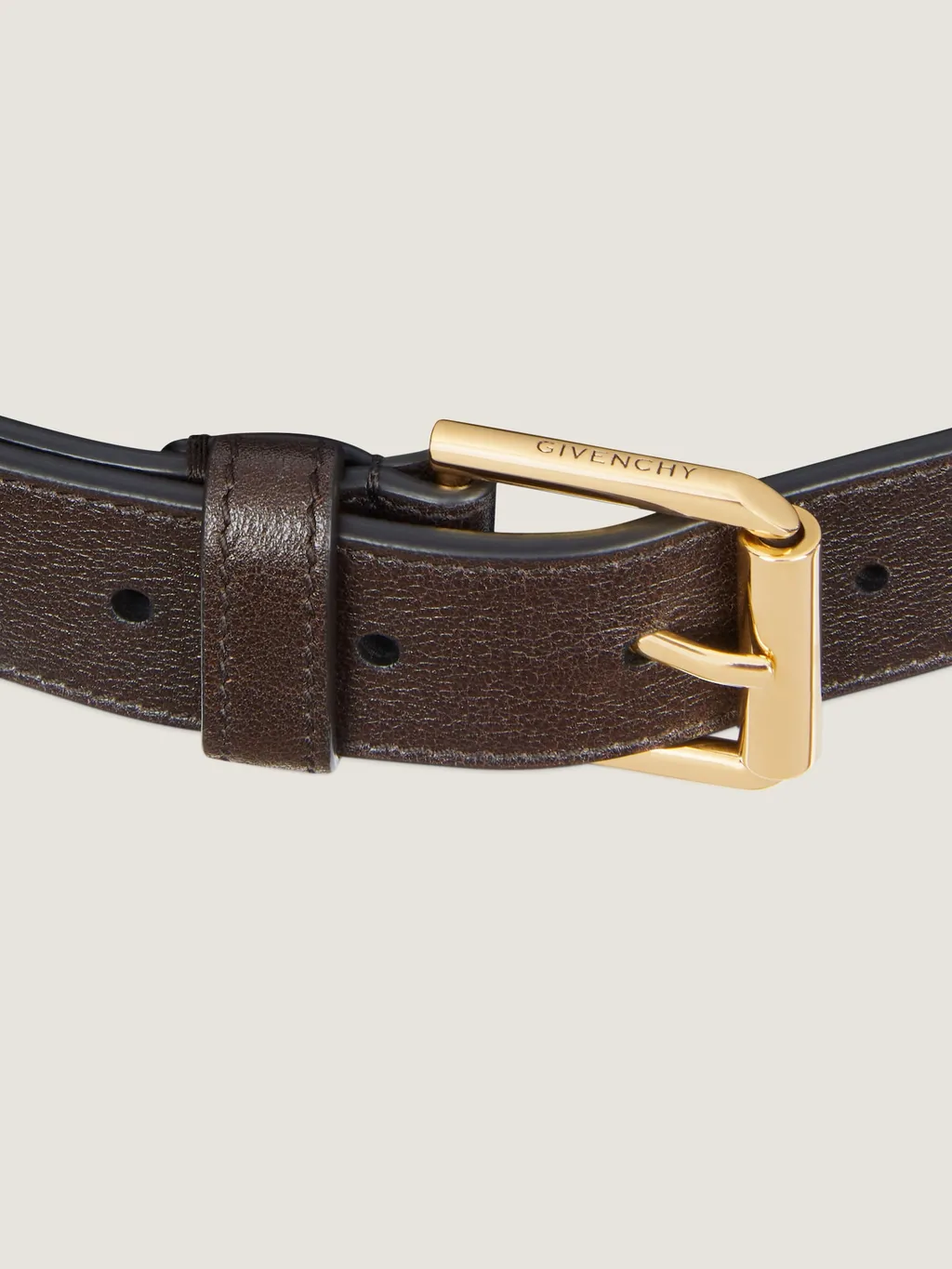 Voyou Belt In Shiny Leather