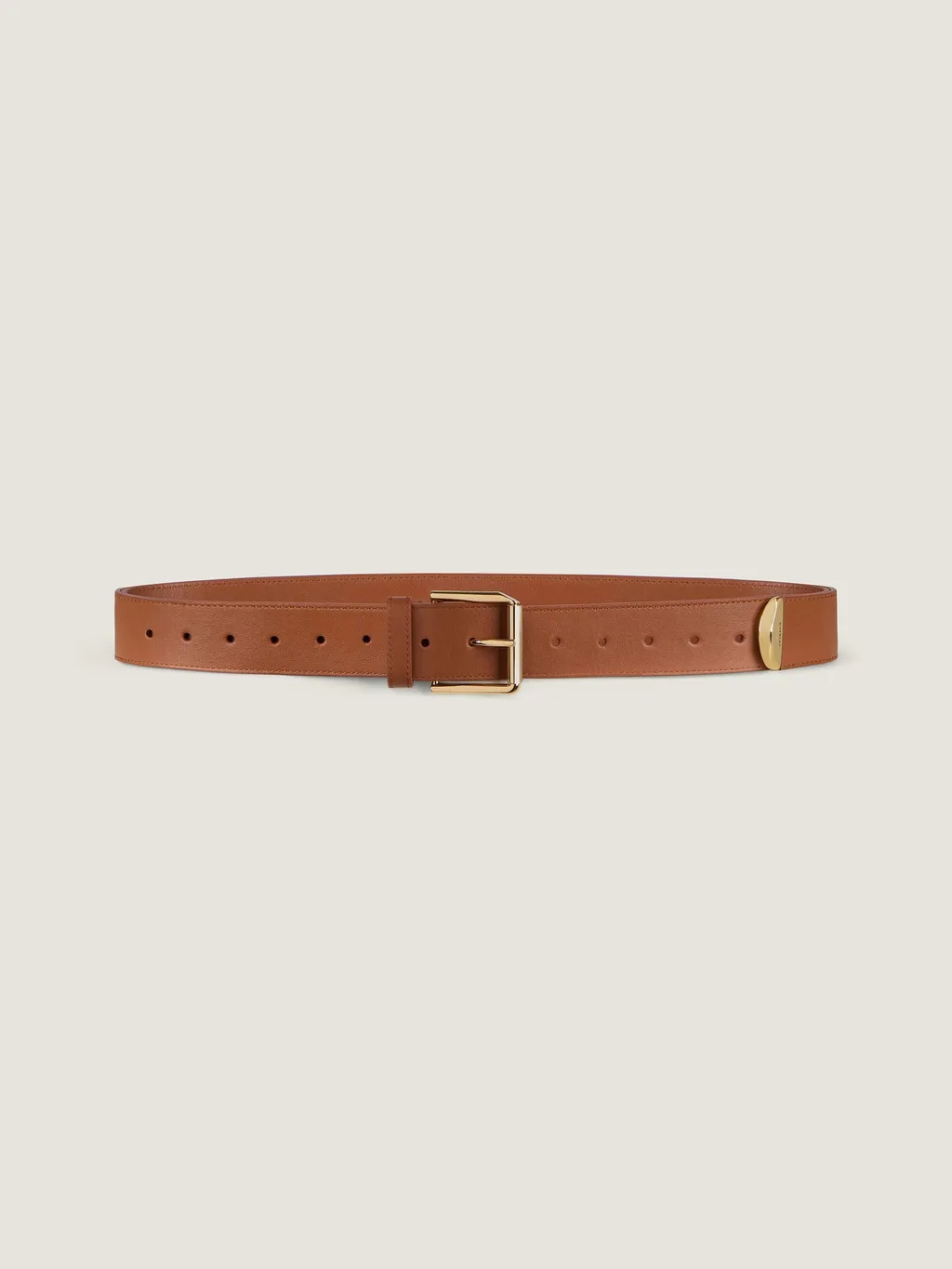 Voyou Belt In Shiny Leather