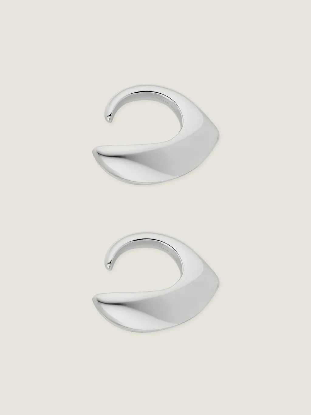 Maple Seed Earcuffs Set In Metal