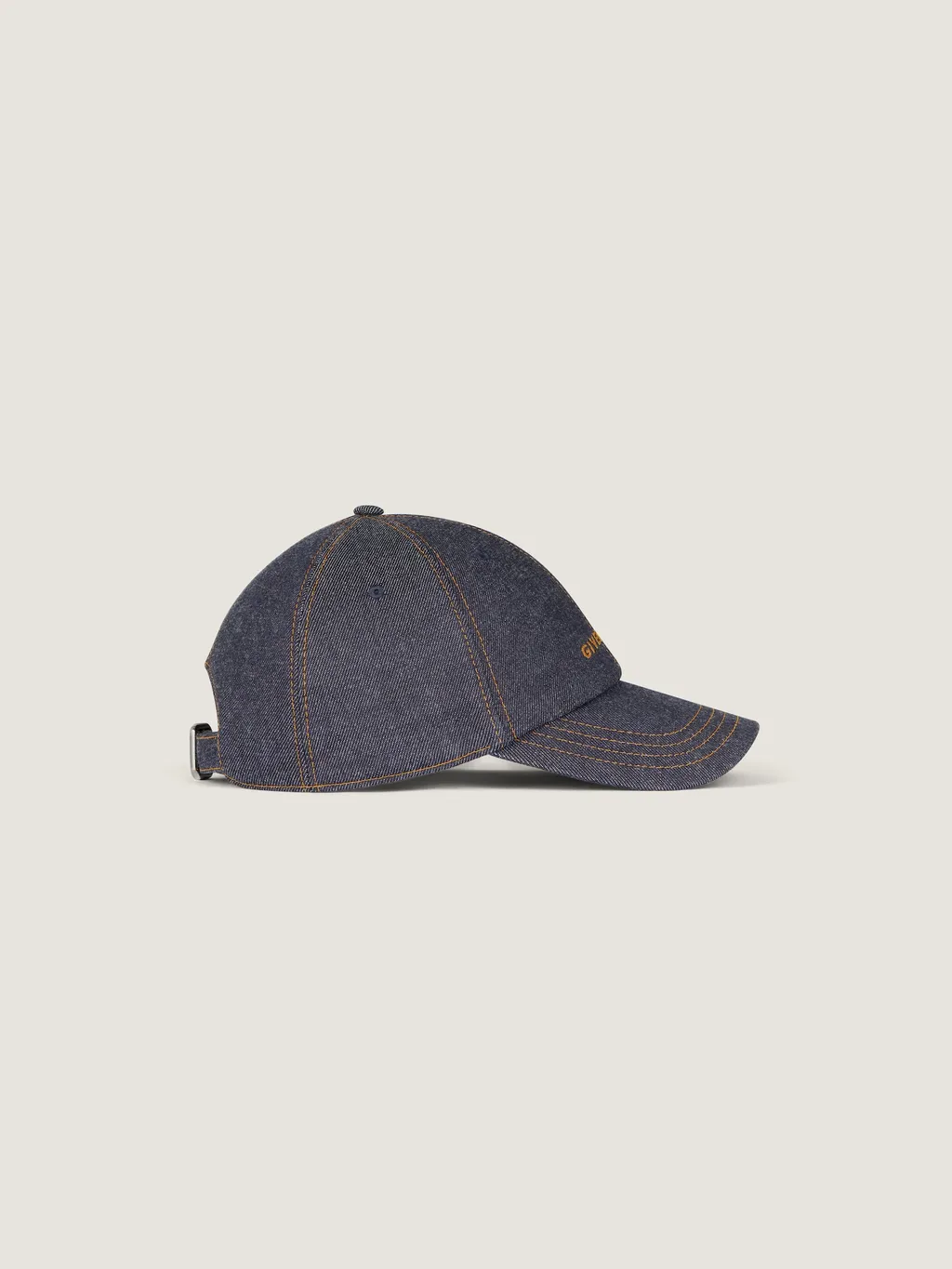 Givenchy Embroidered Cap In Denim
