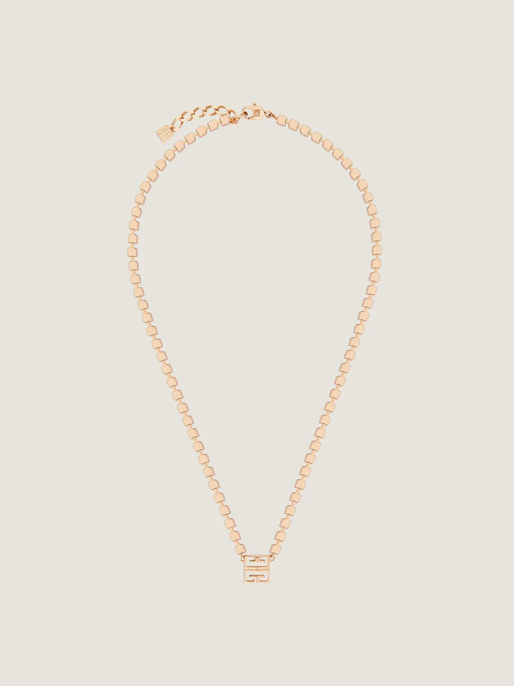 4G Necklace In Metal With Crystals