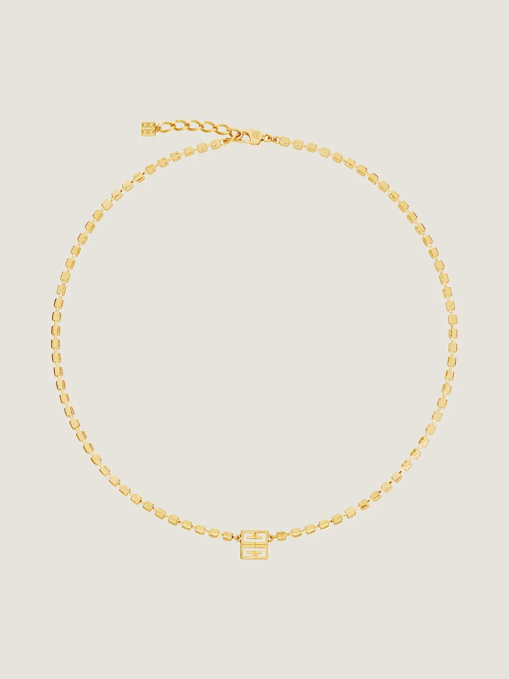 4G Necklace In Metal With Crystals