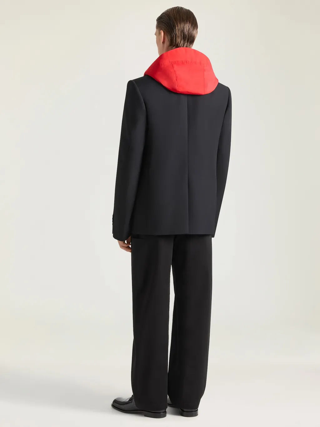 Single-Breasted Regular Jacket In Wool