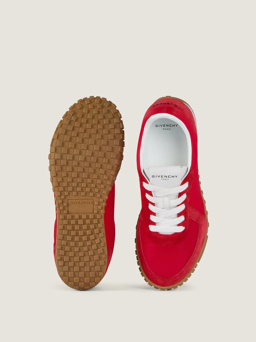 Glide Sneakers In Nylon And Suede