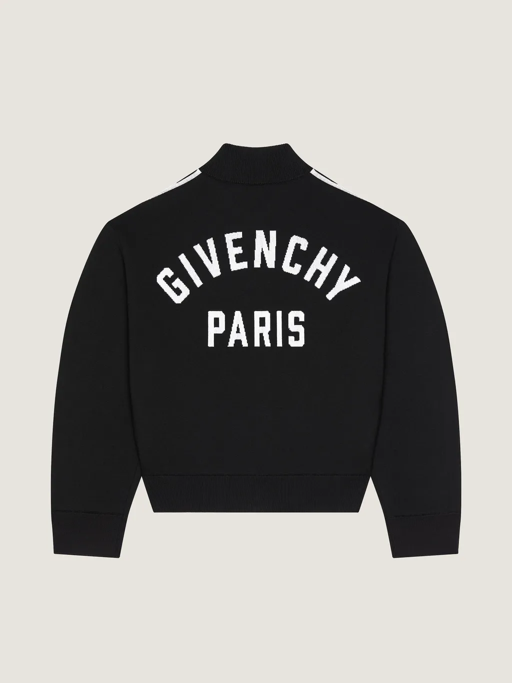 Couture Seam Cardigan In Wool Givenchy Paris Jacquard