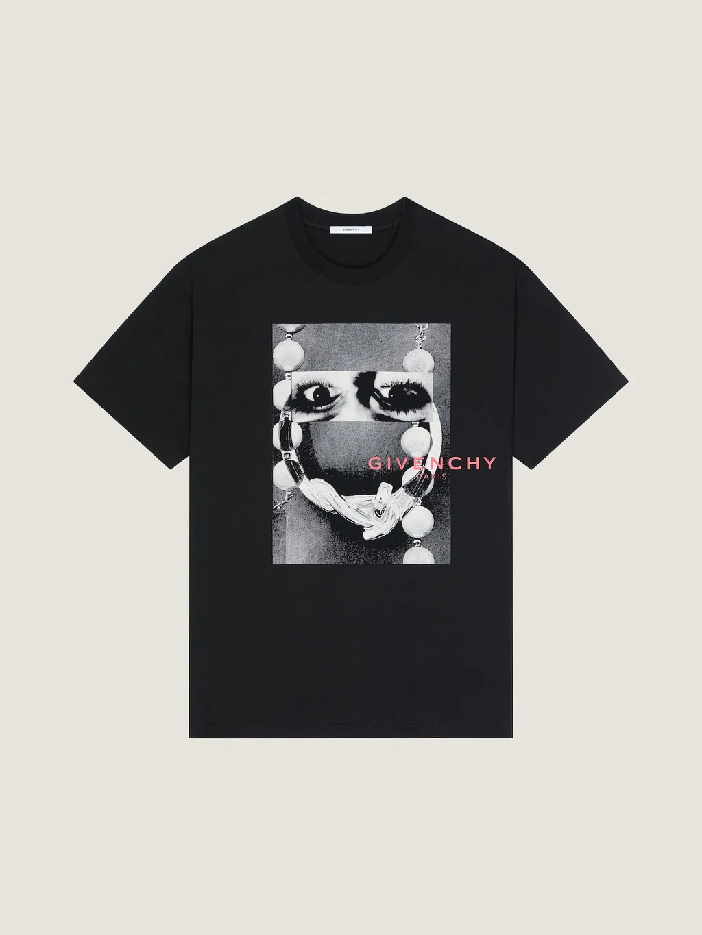 T-Shirt In Cotton With Surrealism Print