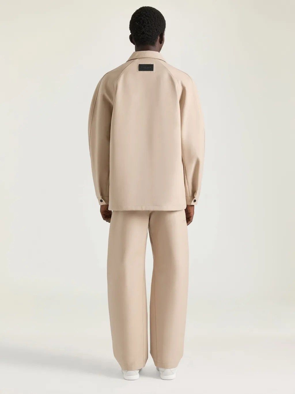 Couture Seam Jacket In Cotton With Givenchy Paris Patch