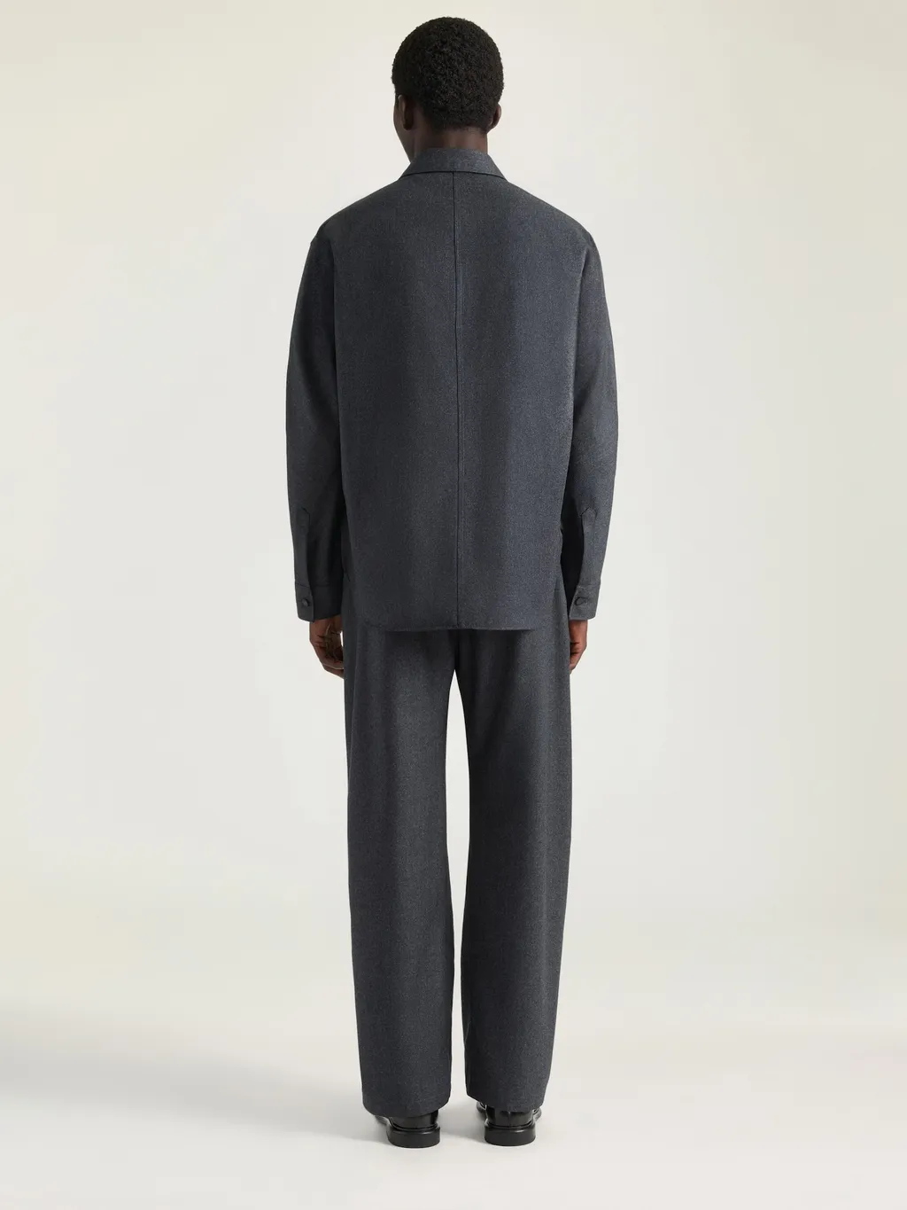Couture Seam Trousers In Flannel