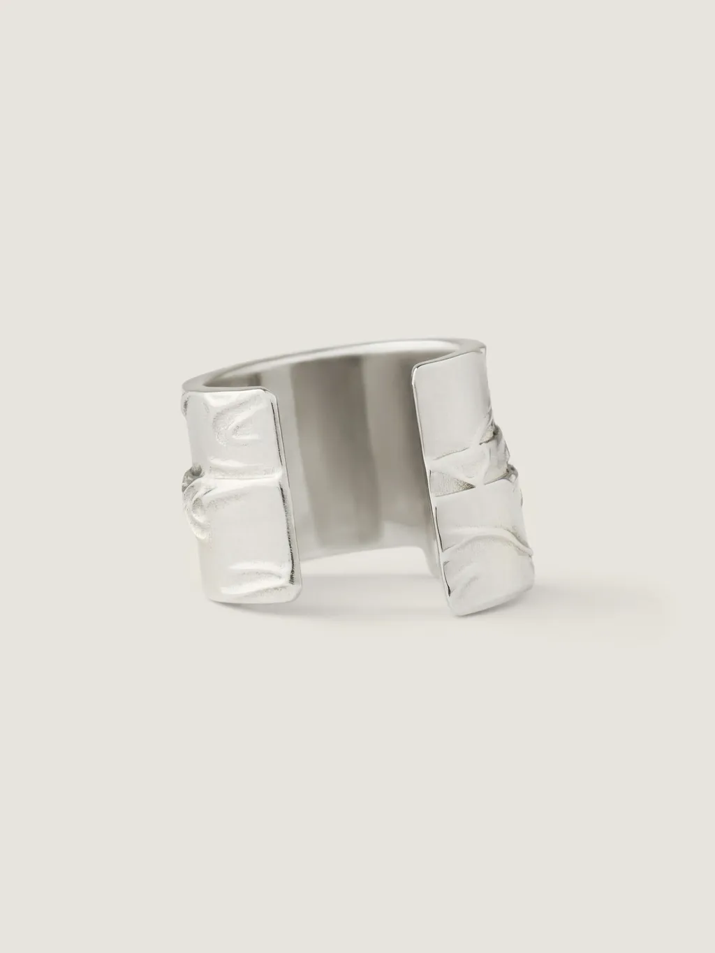 Givenchy Tape Earcuff In Metal And Enamel
