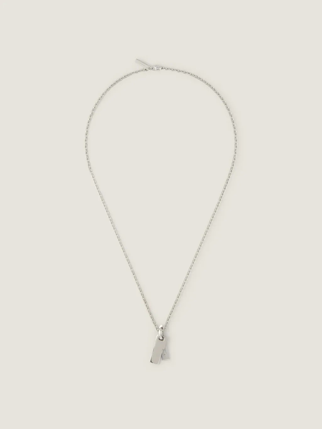 Givenchy Tape Necklace In Metal And Enamel