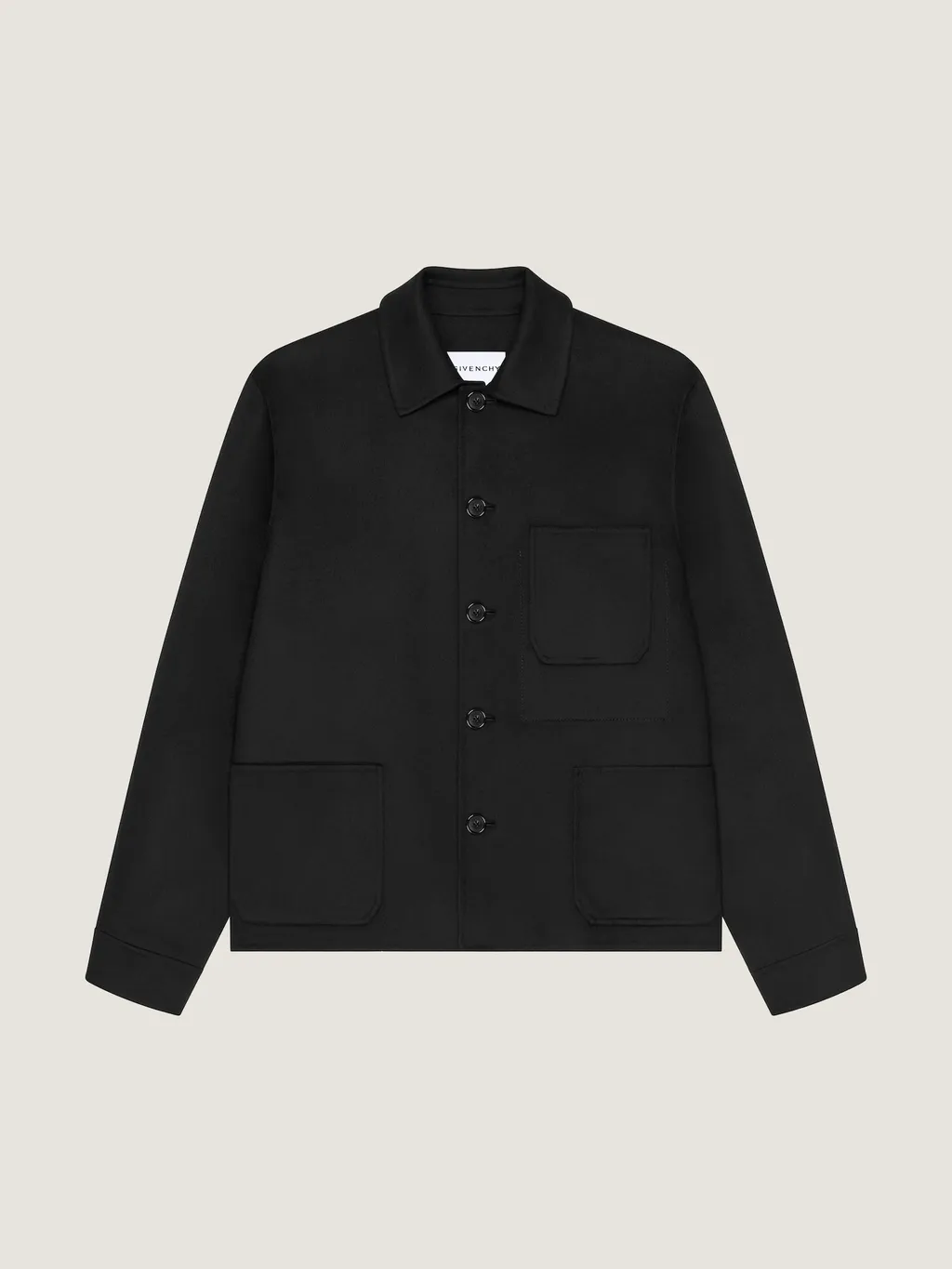 Couture Seam Blouson In Wool And Cashmere