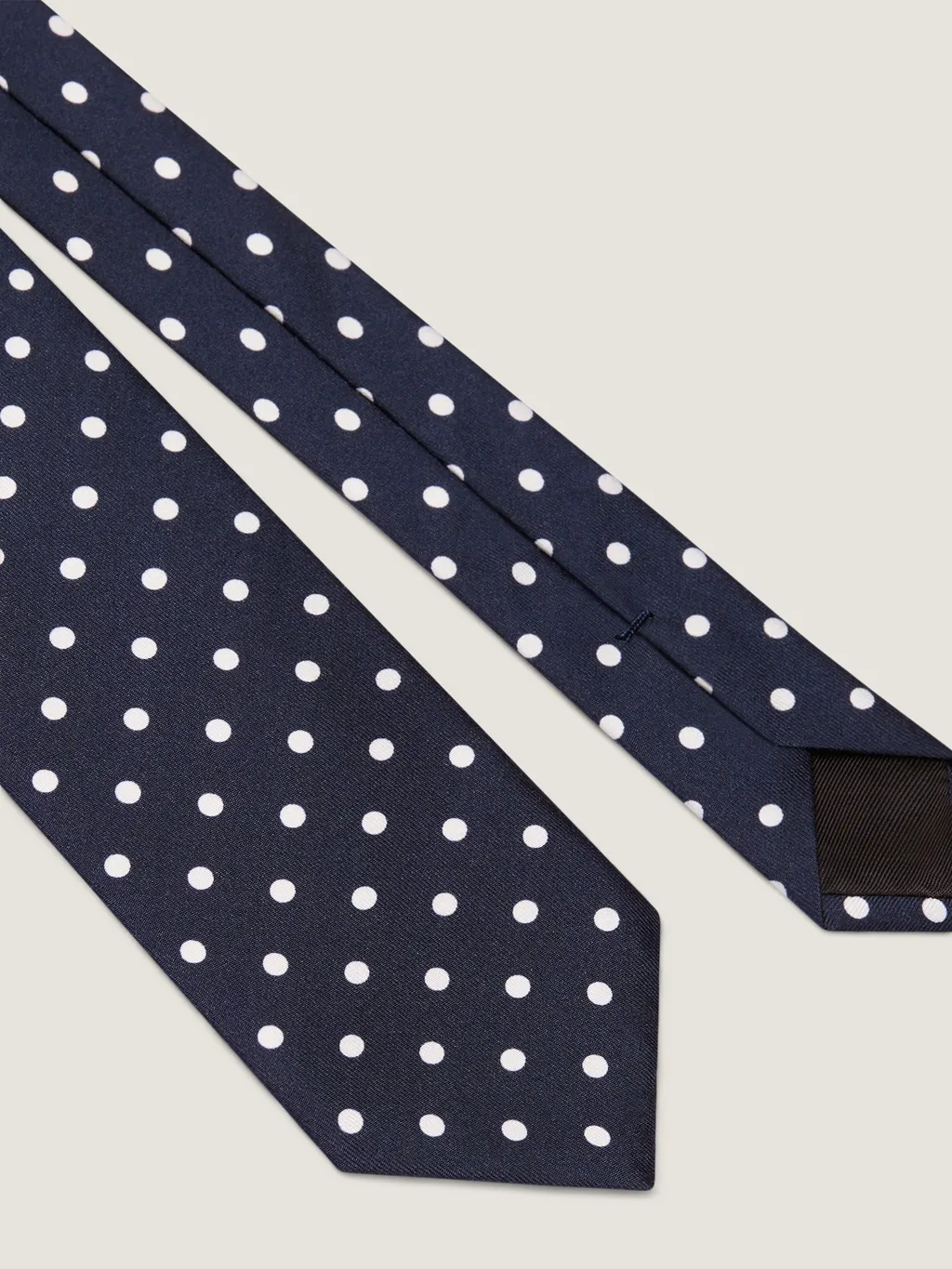 Polka Dots Tie In Silk