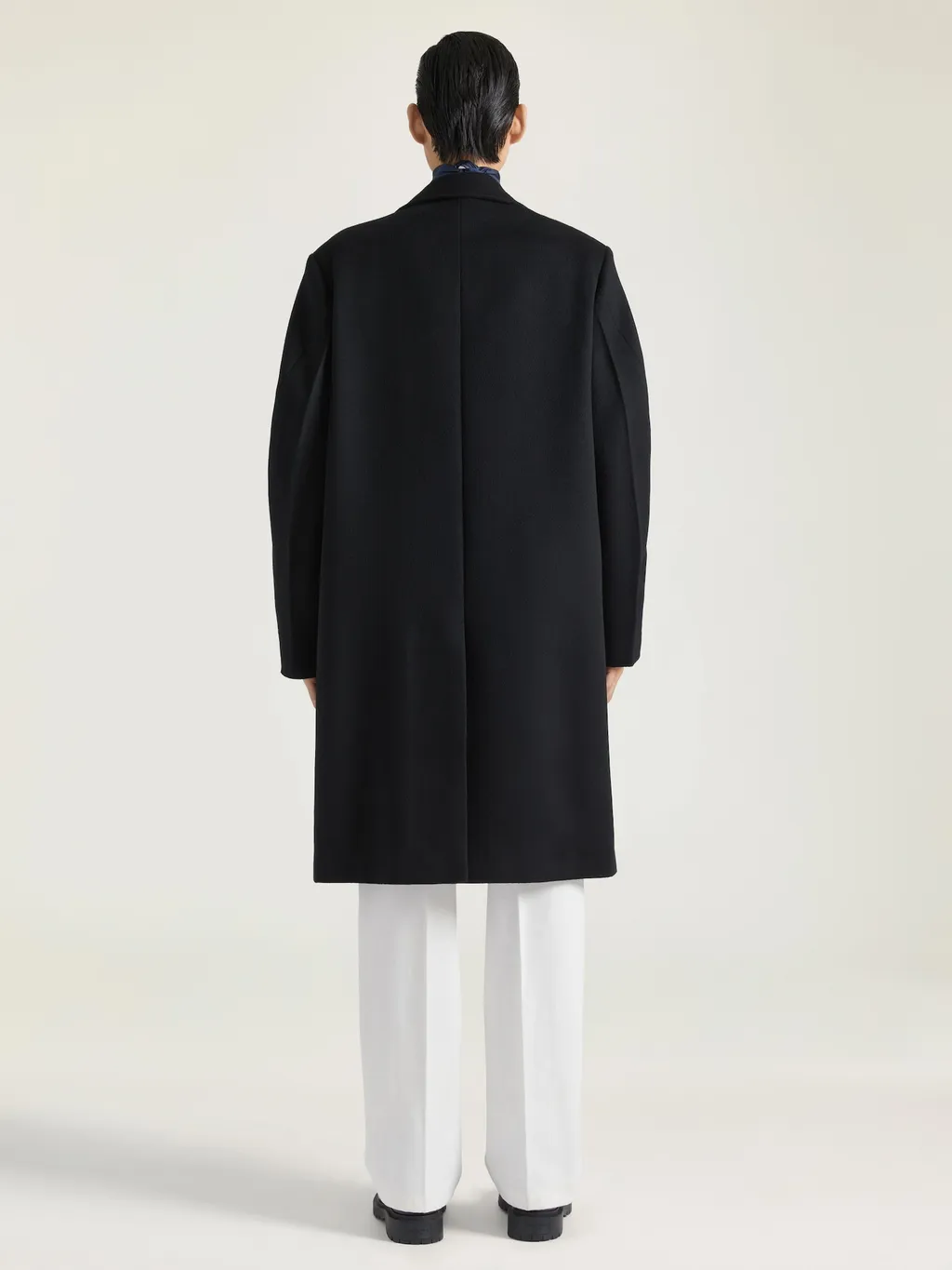 Tailored Coat In Wool Cashmere