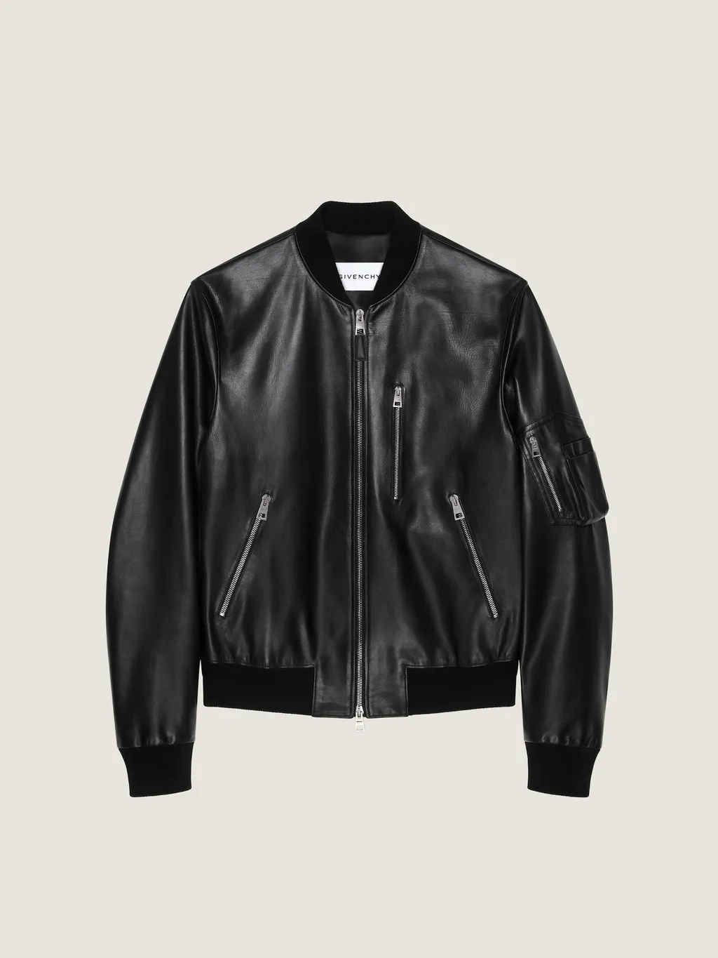 Aviator Jacket In Leather