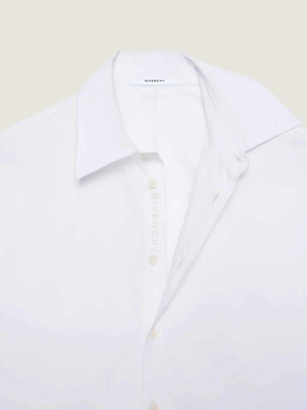 Couture Seam Cocoon Shirt In Cotton