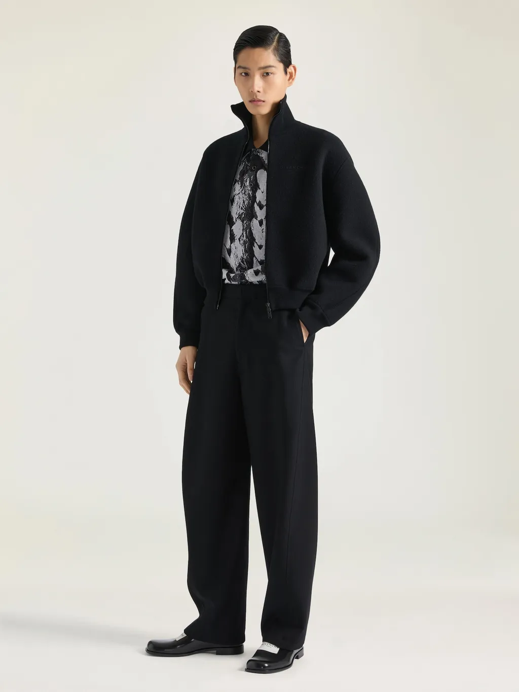 Couture Seam Trousers In Flannel