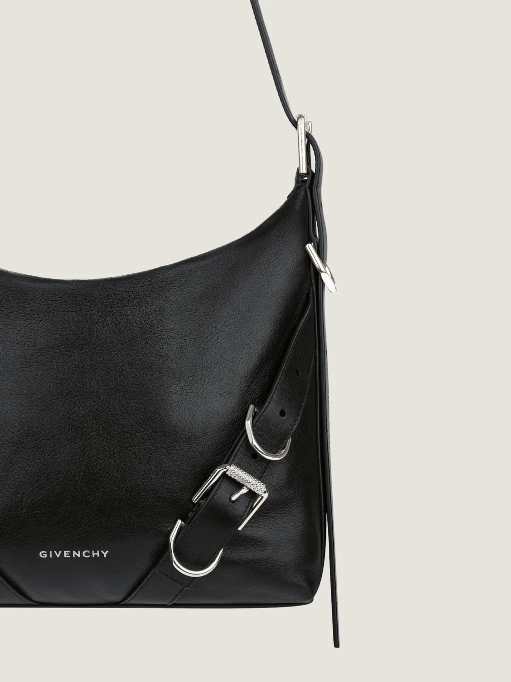 Voyou Crossbody Bag In Grained Leather