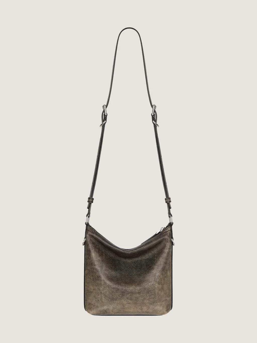 Small Voyou Crossbody Bag In Leather