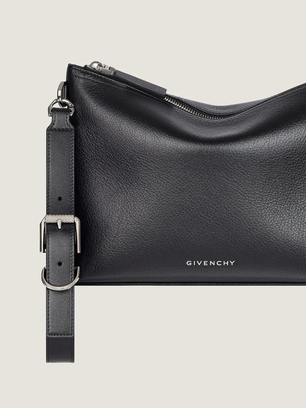 Voyou Pouch In Grained Leather