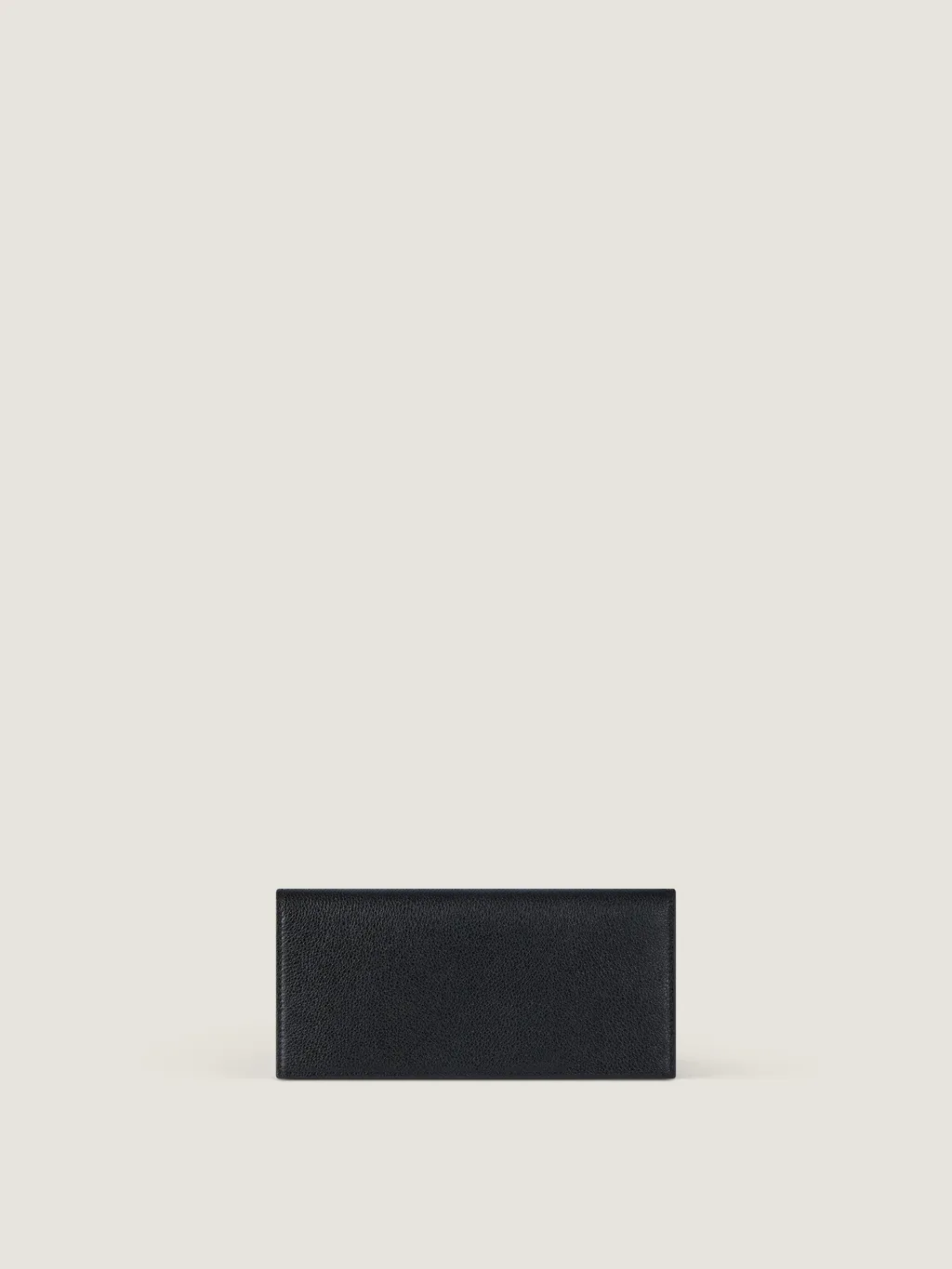 Long Wallet In Grained Leather